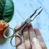 Tongs-"scissors" universal 10 cm silver plated Spain