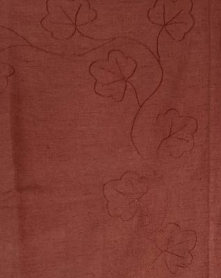 Скатерть с вышитыми листьями, ар-нуво 