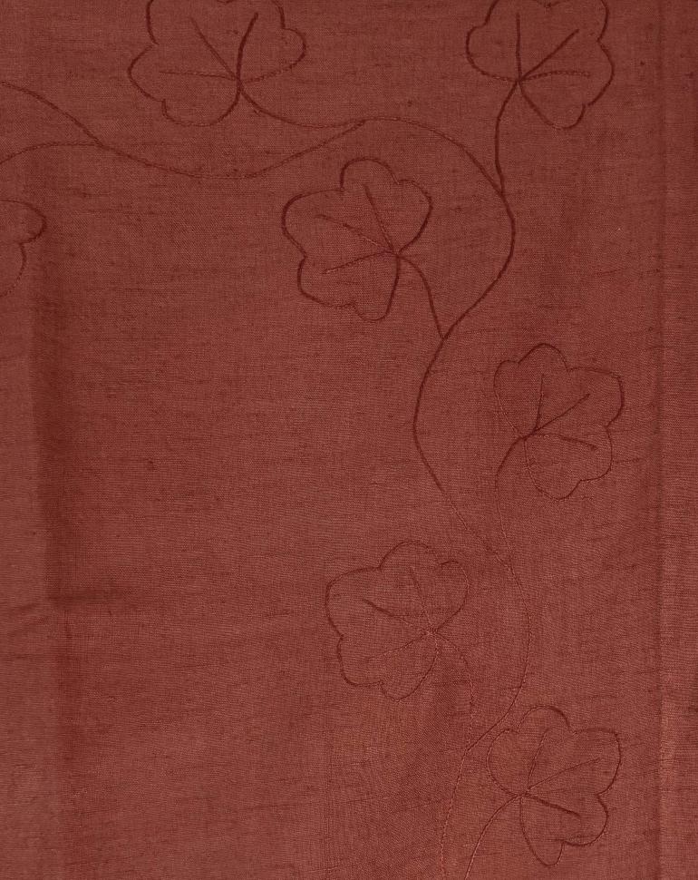 Скатерть с вышитыми листьями, ар-нуво