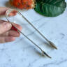 Universal tongs for sugar or snacks 13 cm silver Spain