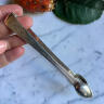 Universal tongs for sugar or snacks 13 cm silver Spain