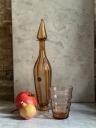 Decanter bottle Murano handmade Italy 