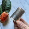 Glass "thimble" 30 ml silver Germany