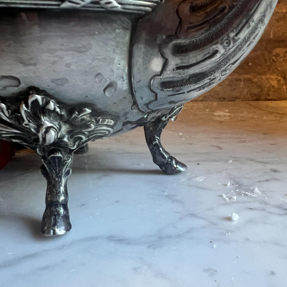 Чайник, посеребренный, Виктор Салье, Франция, 19 век.