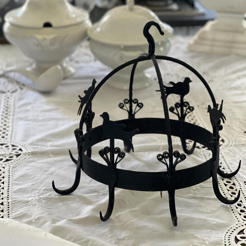 Подвесная стойка, кованое железо, Франция, XX век