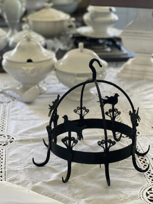 Подвесная стойка, кованое железо, Франция, XX век