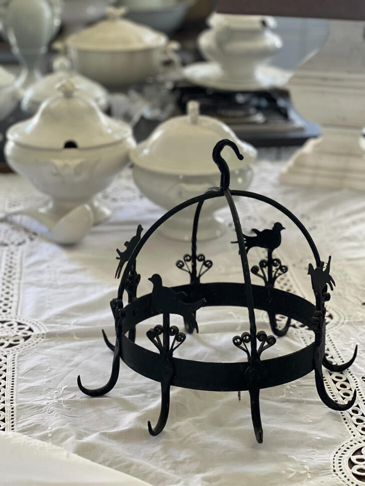 Подвесная стойка, кованое железо, Франция, XX век