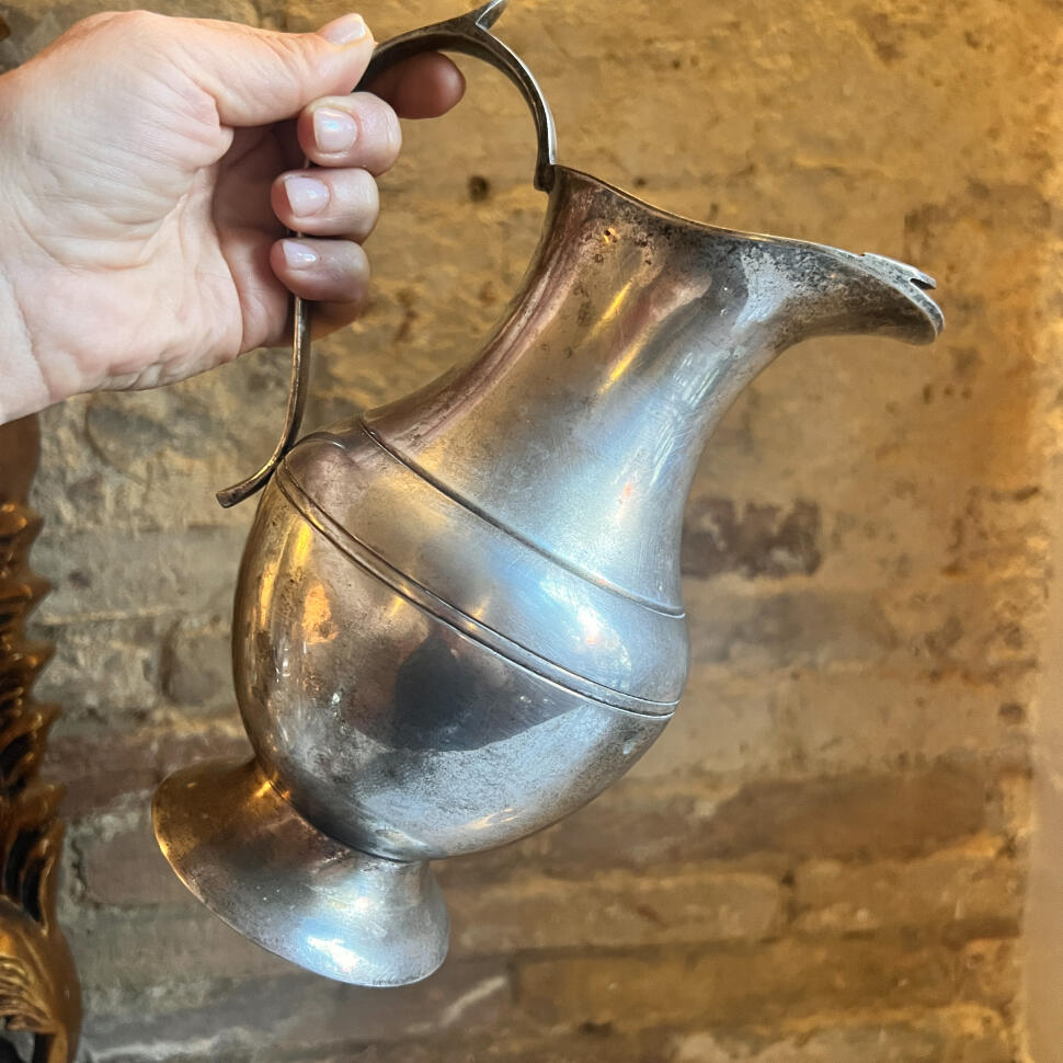 Pitcher silver-plated France early 20th century