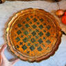 Tray Florentine wood 34 cm Italy markdown