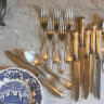 Cutlery set of 18, Silvering France 1900s