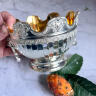 Bonbonniere bowl gilding silvering Belgium