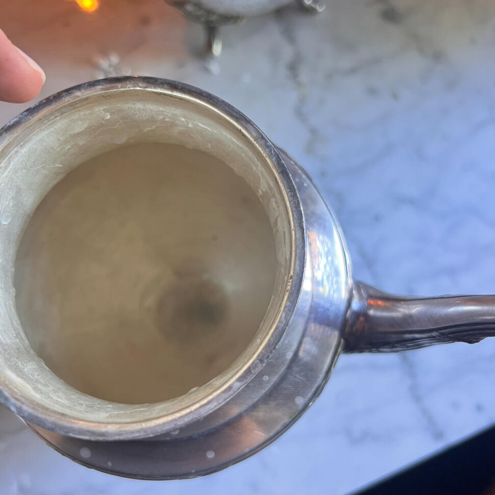 Чайник посеребрённый, Франция, XIX век