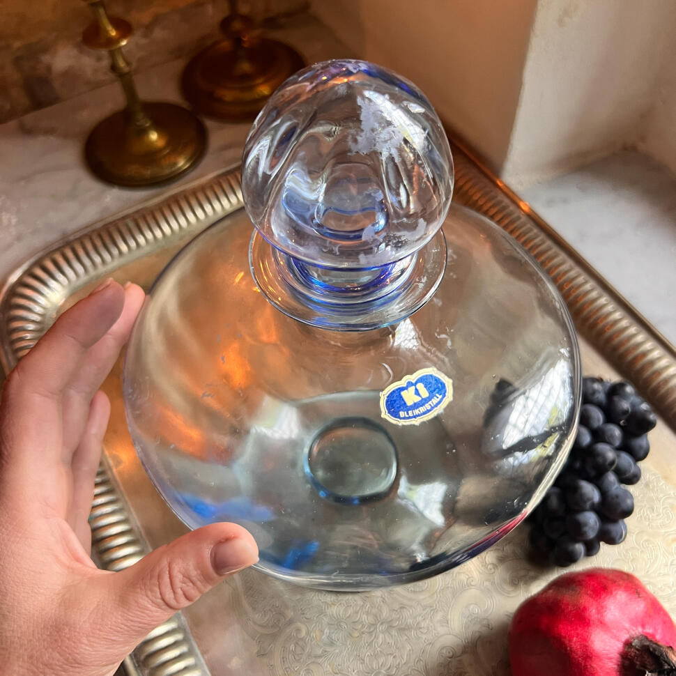 Караф из синего хрусталя, Германия, XX век