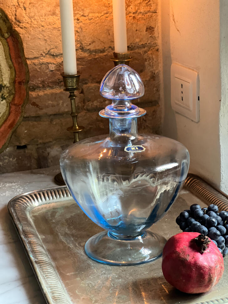 Караф из синего хрусталя, Германия, XX век