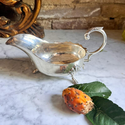 Соусник, посеребрённый металл, Англия, середина XX века