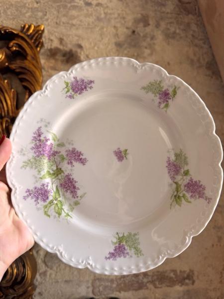 Set of 9 deep plates 9plates; 2 dishs 2 compotie 2 sous holders 