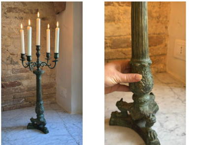 4 candleholders 3 +1