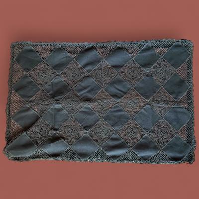 2 декоративные нуарные наволочки. Upcycle Тима Ильясова