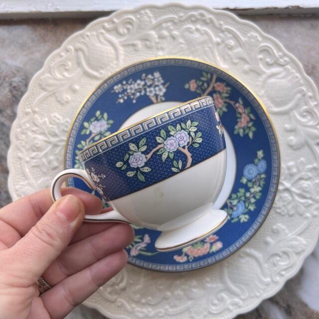 Чайная пара Wedgwood набор 6 пар, Англия