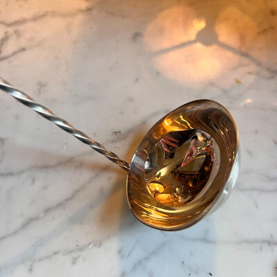 Ladle, silver-plated metal, WMF, Germany, early 20th century