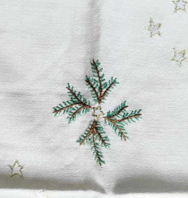 две рождественские мини-скатерти