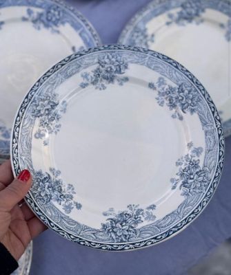 Set of 14 plates 
