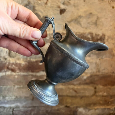 Чайный сервиз из 4х предметов, олово, Италия, 19 век