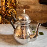 Teapot Water vessel with "necklace" 1000 ml silver plated mid-20th century England