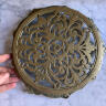 Hot stand shaped Monogram brass France