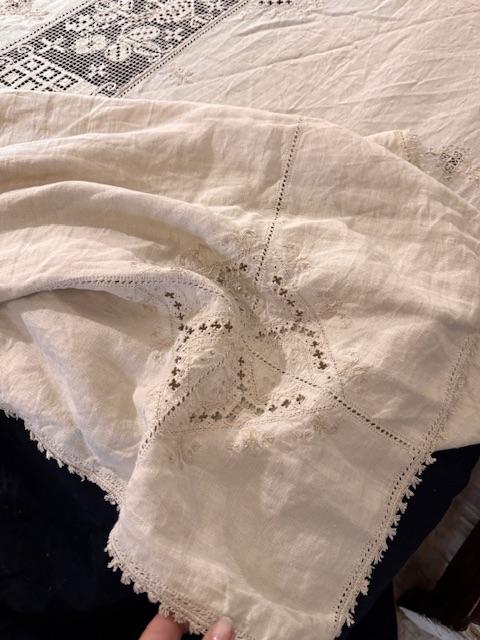 Linen tablecloth 4m and 20