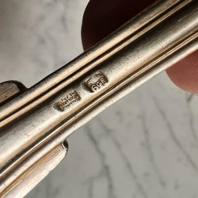 Половник, посеребрение, Франция, XX век, длина 31 см