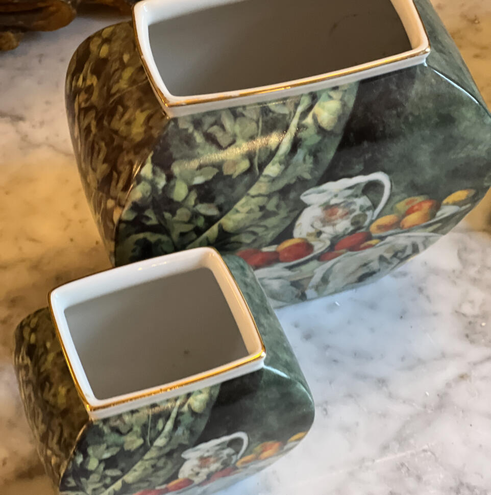 Пара ваз, фарфор, Goebel, Германия, 16 см, набор из 2-х, около 1990-х гг.