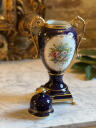 Vase with lid Limoges hand painted France