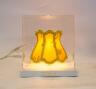 Lamp flos yellow