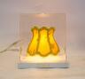 Lamp flos yellow