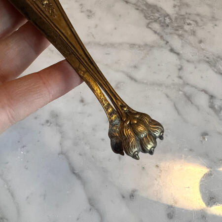 Sugar tongs with Lion's paws, discount