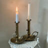 Candlestick, set of 2 pcs, Brass, France, 20th century.