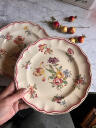 Набор из 2 подставок для торта, Ironstone, Longchamp, Франция, 20 век