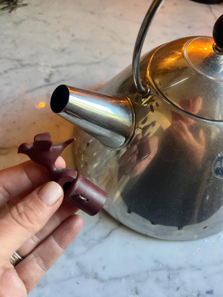 Чайник Alessi, сталь, Италия, около 1985 года