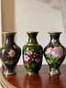 6 vases 