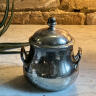 Sugar bowl Ercuis silver plated France