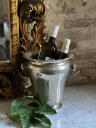 Silverplated wine bottle bucket Italy