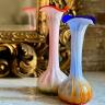 Vase set 2 pieces Murano Italy