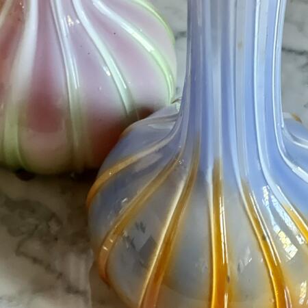 Vase set 2 pieces Murano Italy