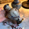 Cloisonné enamel vase blooming cherry blossom Chinoiserie