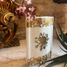 Vase HUMILEX BRUXELLES antique porcelain radiator humidifier with golden flowers 