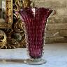 Barovier & Toso Murano vase with gold flecks Italy