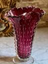 Barovier & Toso Murano vase with gold flecks Italy