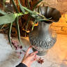 Vase 38 cm Tin First half of the 20th century Italy