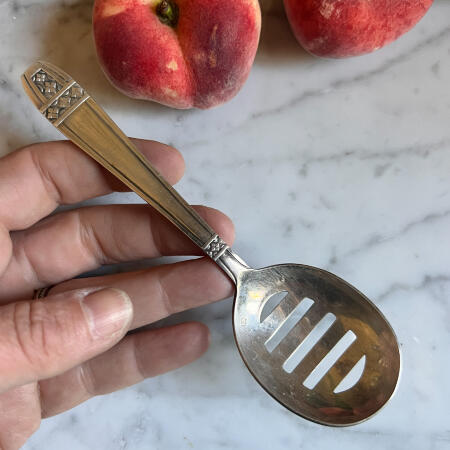 Spoon, Ice serving spoon, Silver plated, France, 1920s